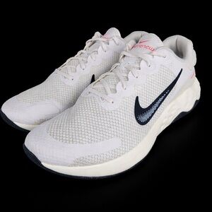 Nike White and Navy Running Shoes